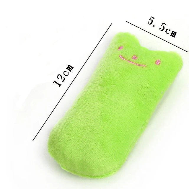 Teeth Grinding Catnip Toys Funny Interactive Plush