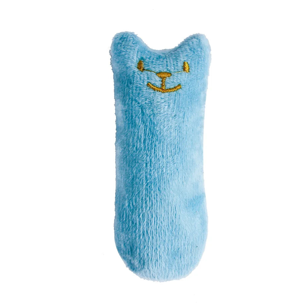 Teeth Grinding Catnip Toys Funny Interactive Plush