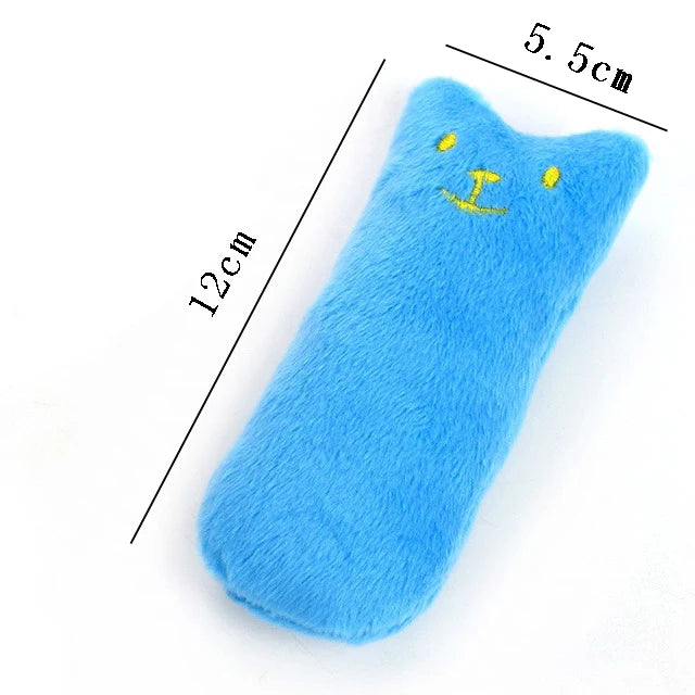 Teeth Grinding Catnip Toys Funny Interactive Plush