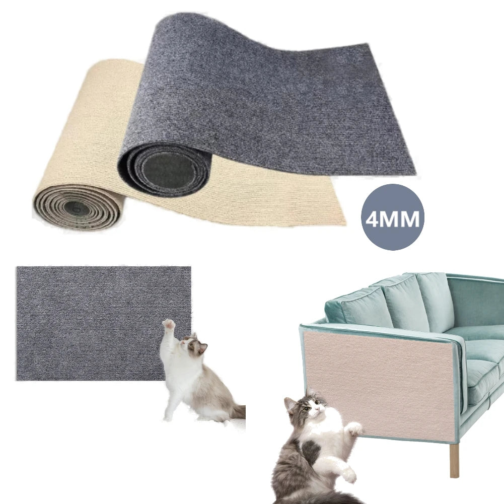 Self-Adhesive Carpet Cats Scratch Board