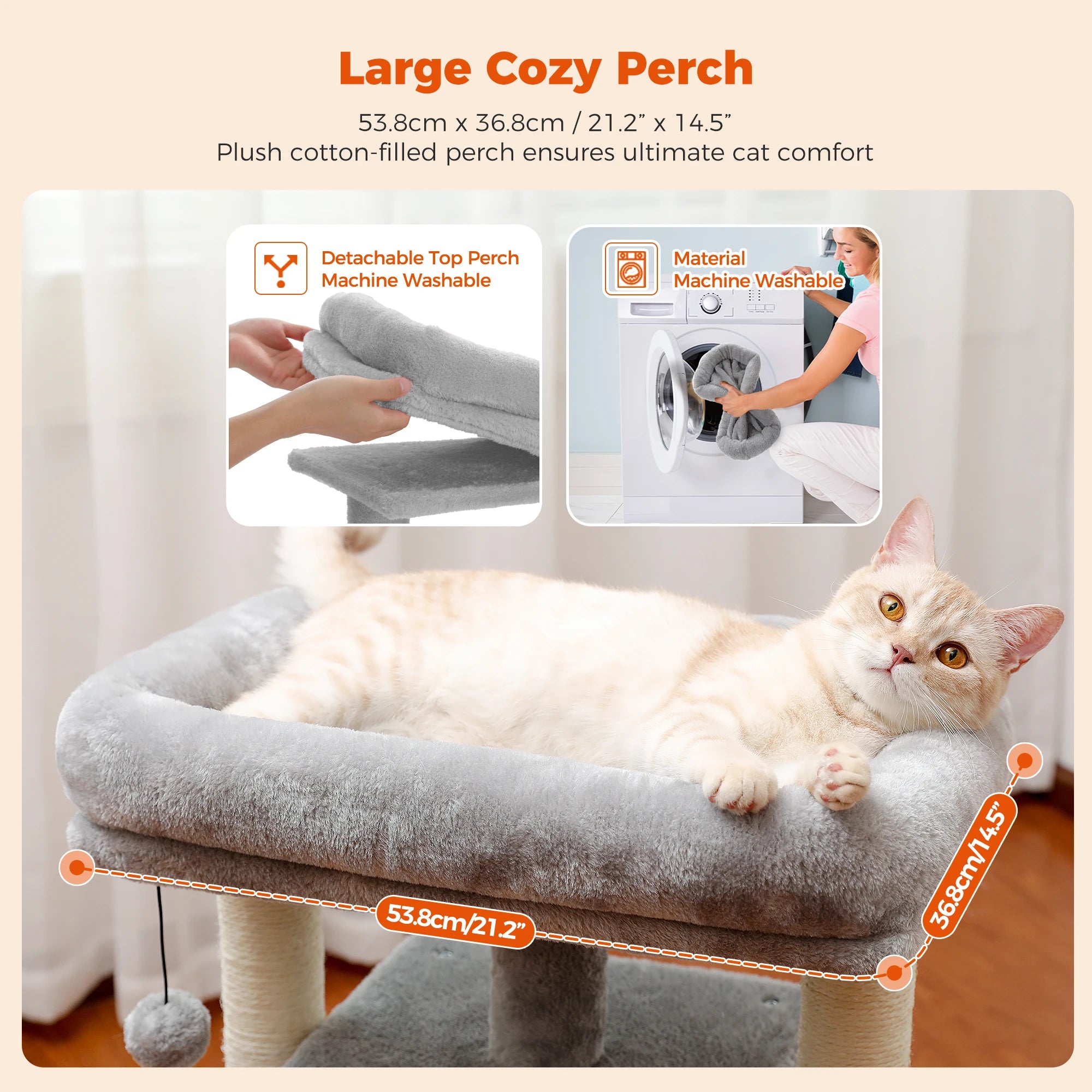 Small Cat Tree Tower with  Sisal Scratching