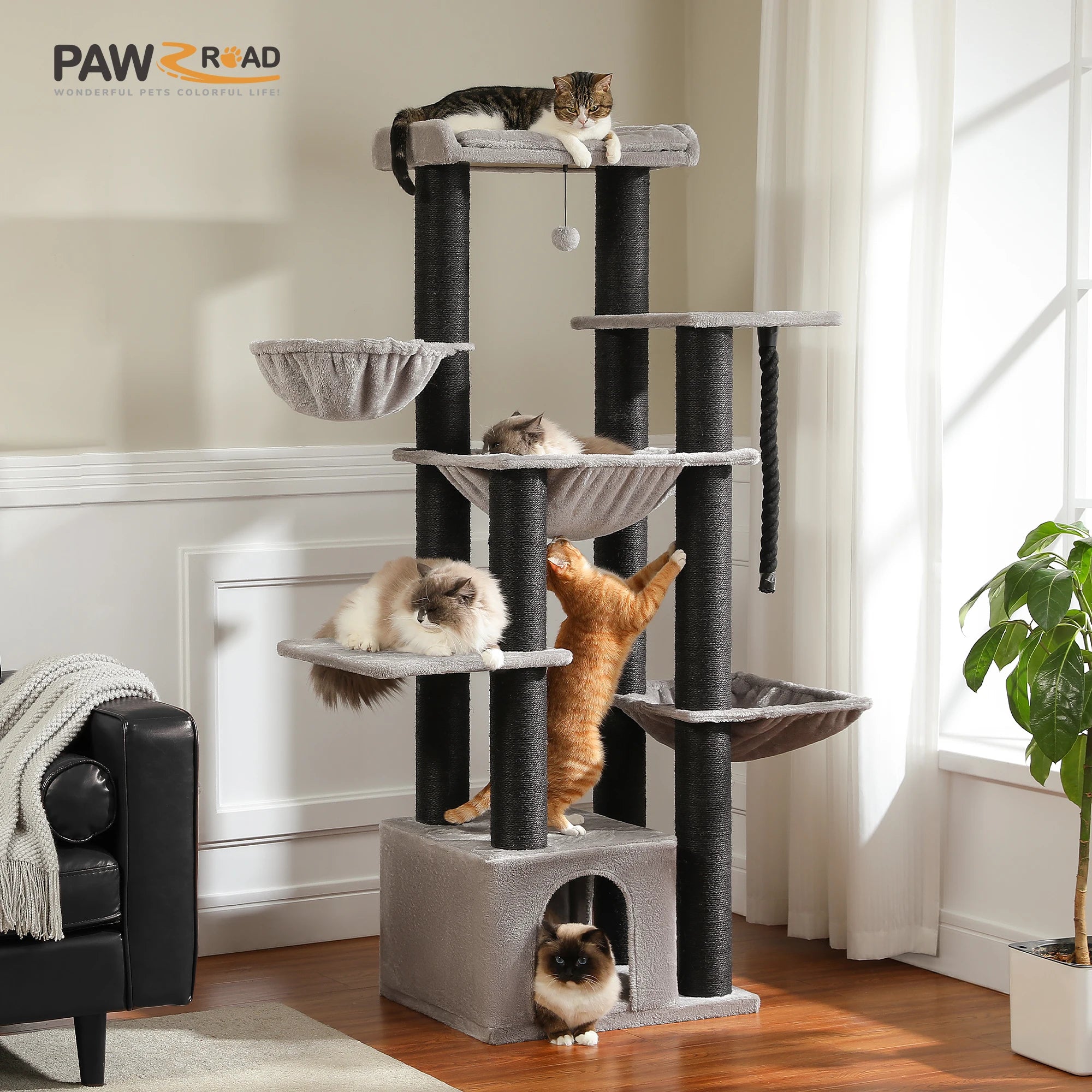 Large Cat Tree and Robust Cat Tower