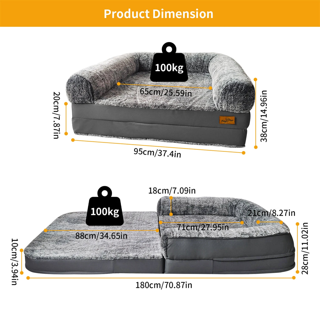180cm Long Human Size Dog Bed