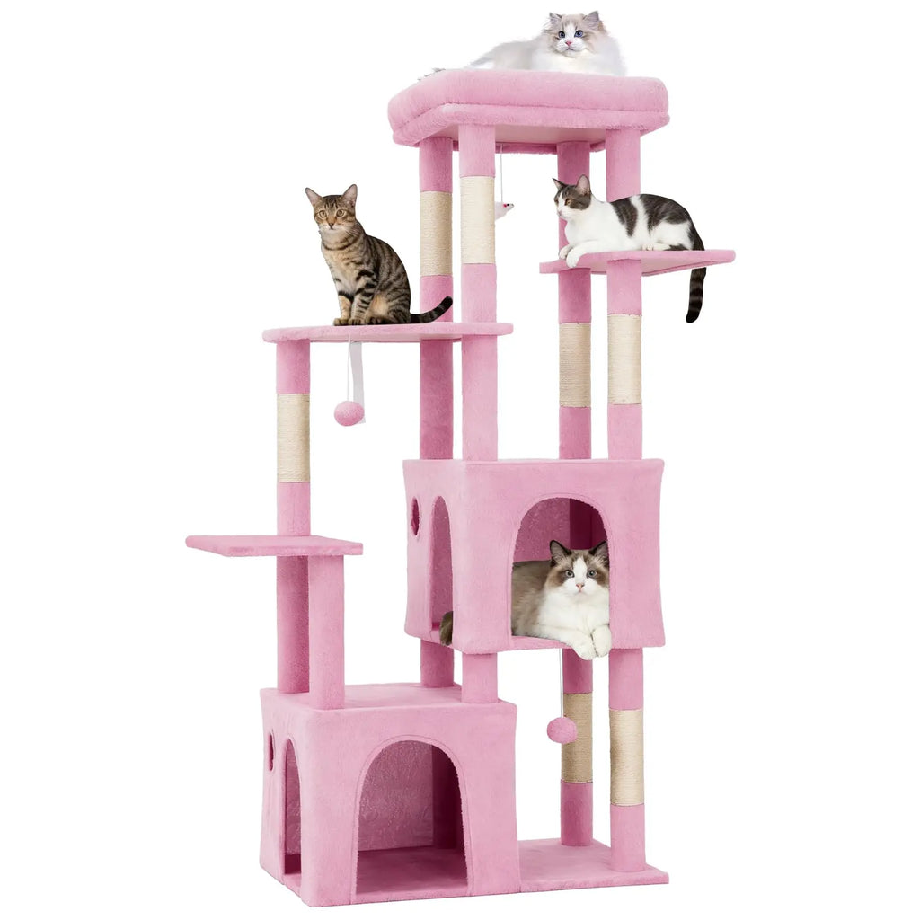 61" Heavy-Duty Multi-Level Cat Tree For Large Cats