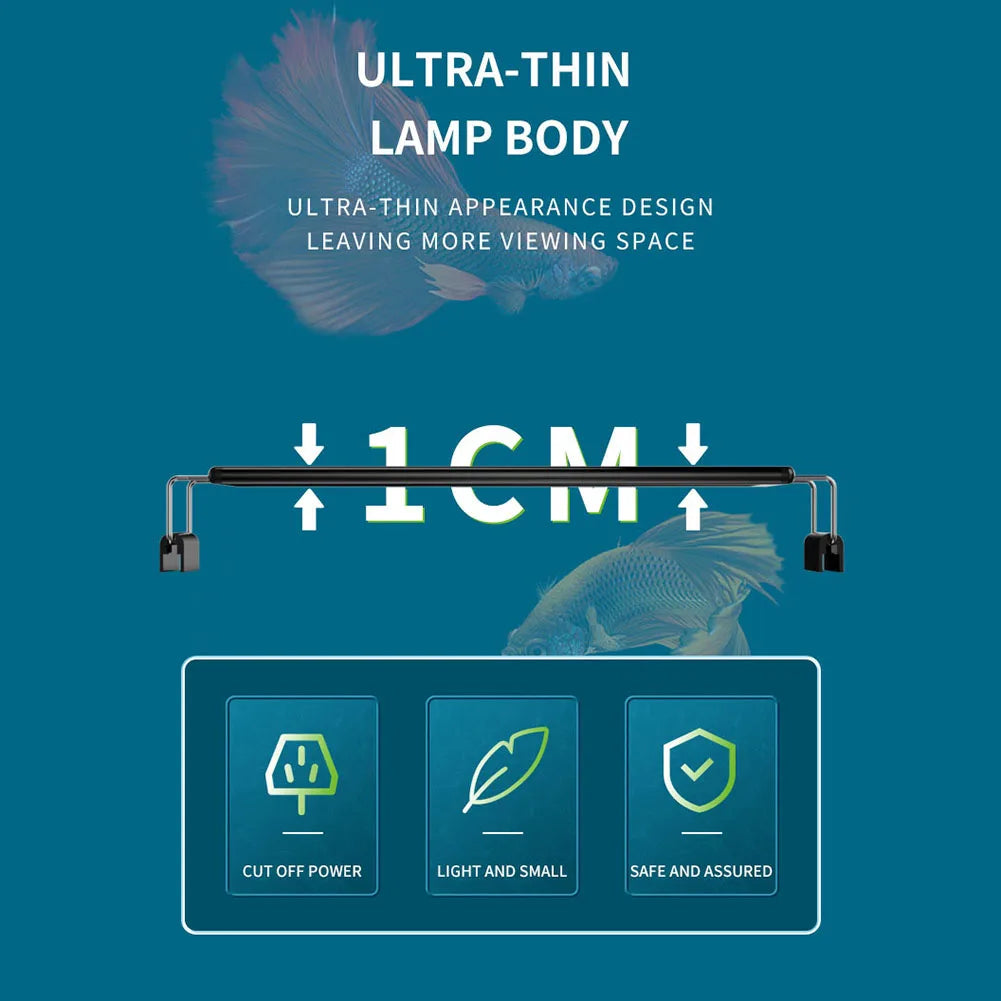 38cm 5W LED Aquarium Light For Plants