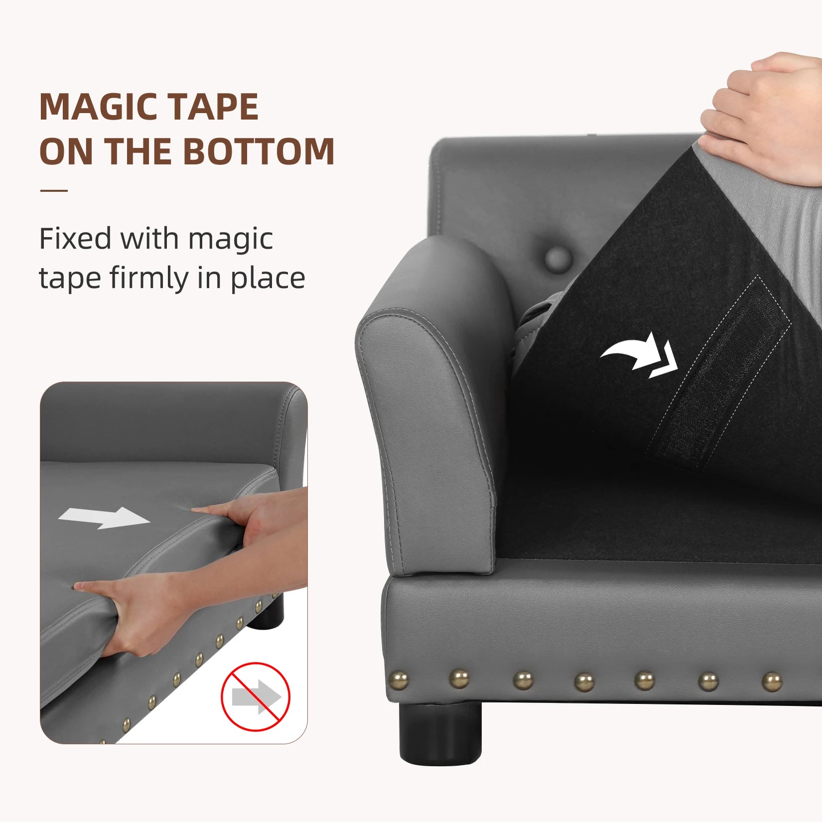 Elevated Dog Bed Sofa for Large Pets