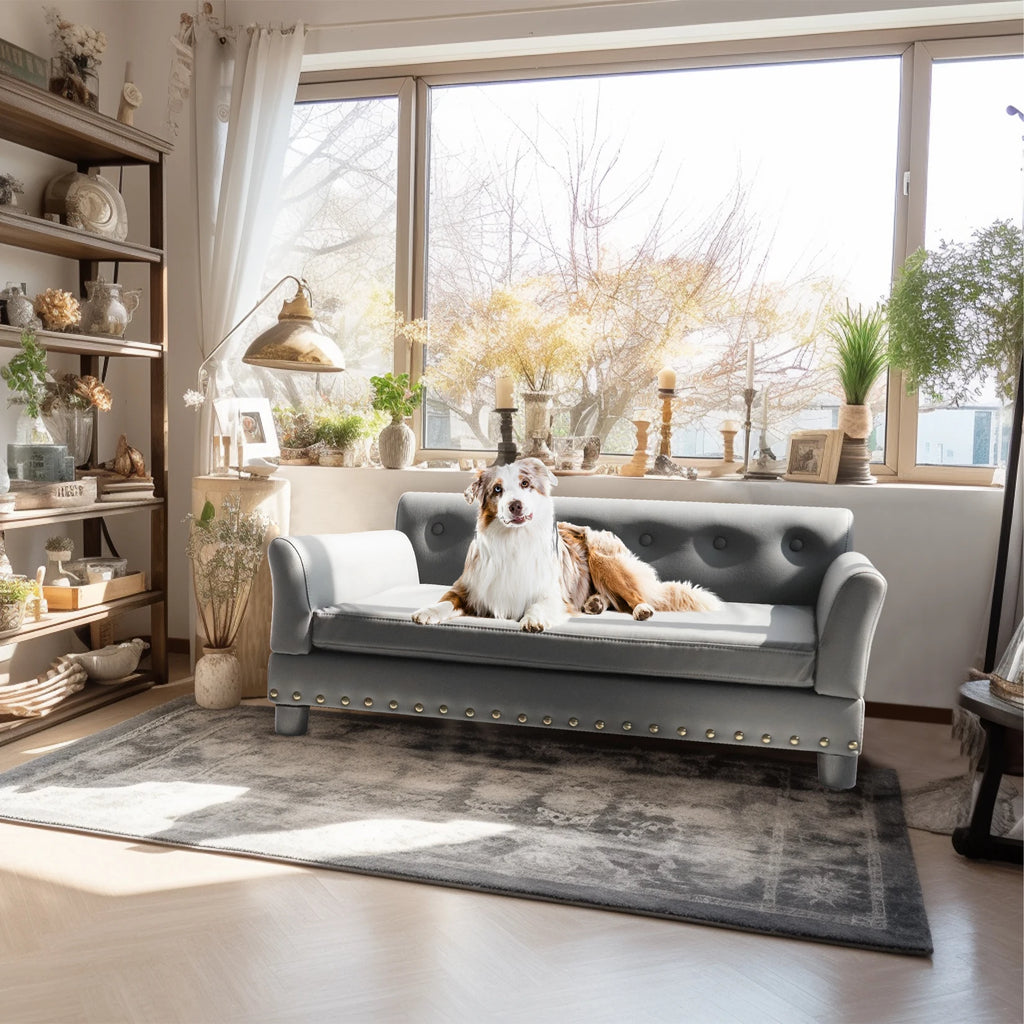 Elevated Dog Bed Sofa for Large Pets