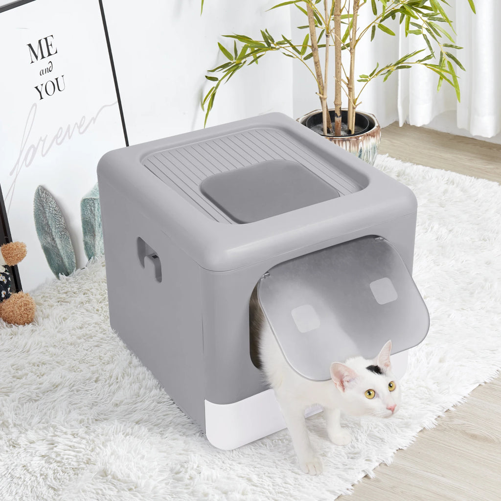 Cat Litter Box with Scoop Tray Sifting