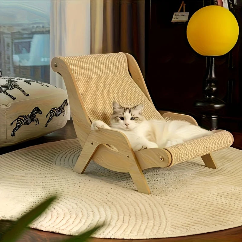 Cat scratch board, cat rest chair