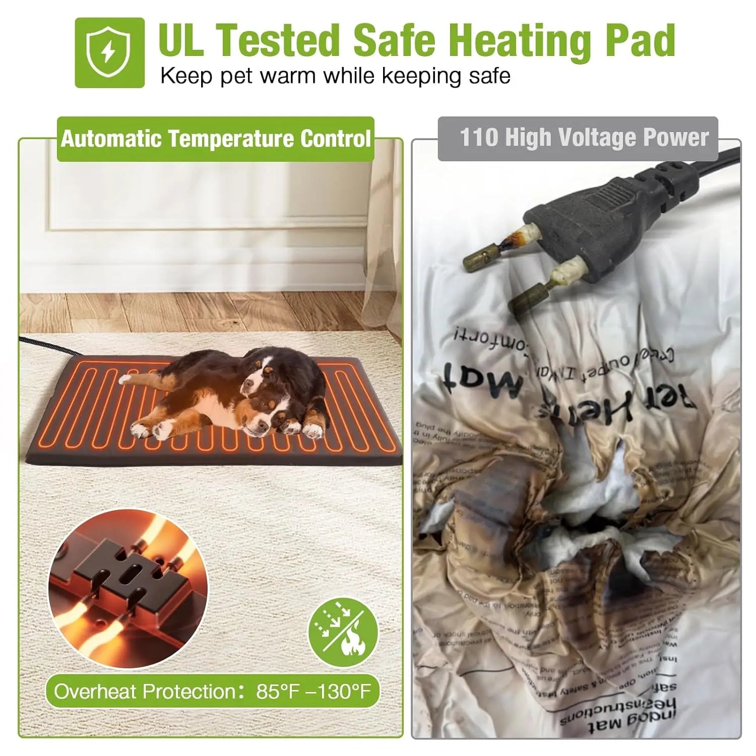 Heated Dog House for Outside Large Dog