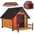 Heated Dog House for Outside Large Dog