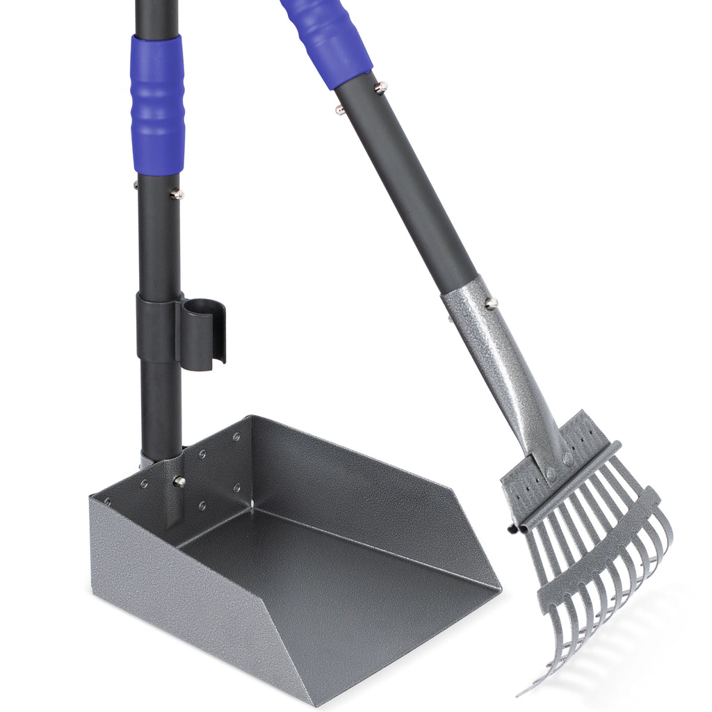 Dog Pooper Scooper Poop Tray and Rake