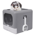 Cat Litter Box with Scoop Tray Sifting
