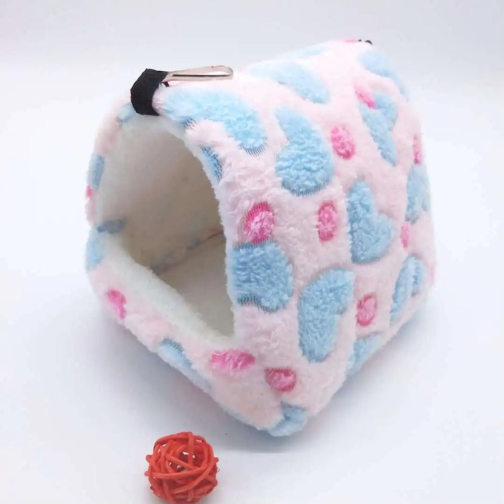 Hamster House Winter Warm Soft Beds