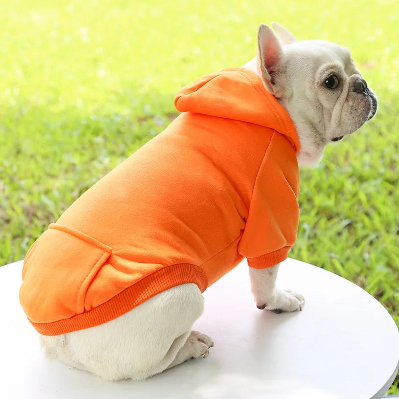 Cheap Dog Hoodie Winter Warm Dog Clothes