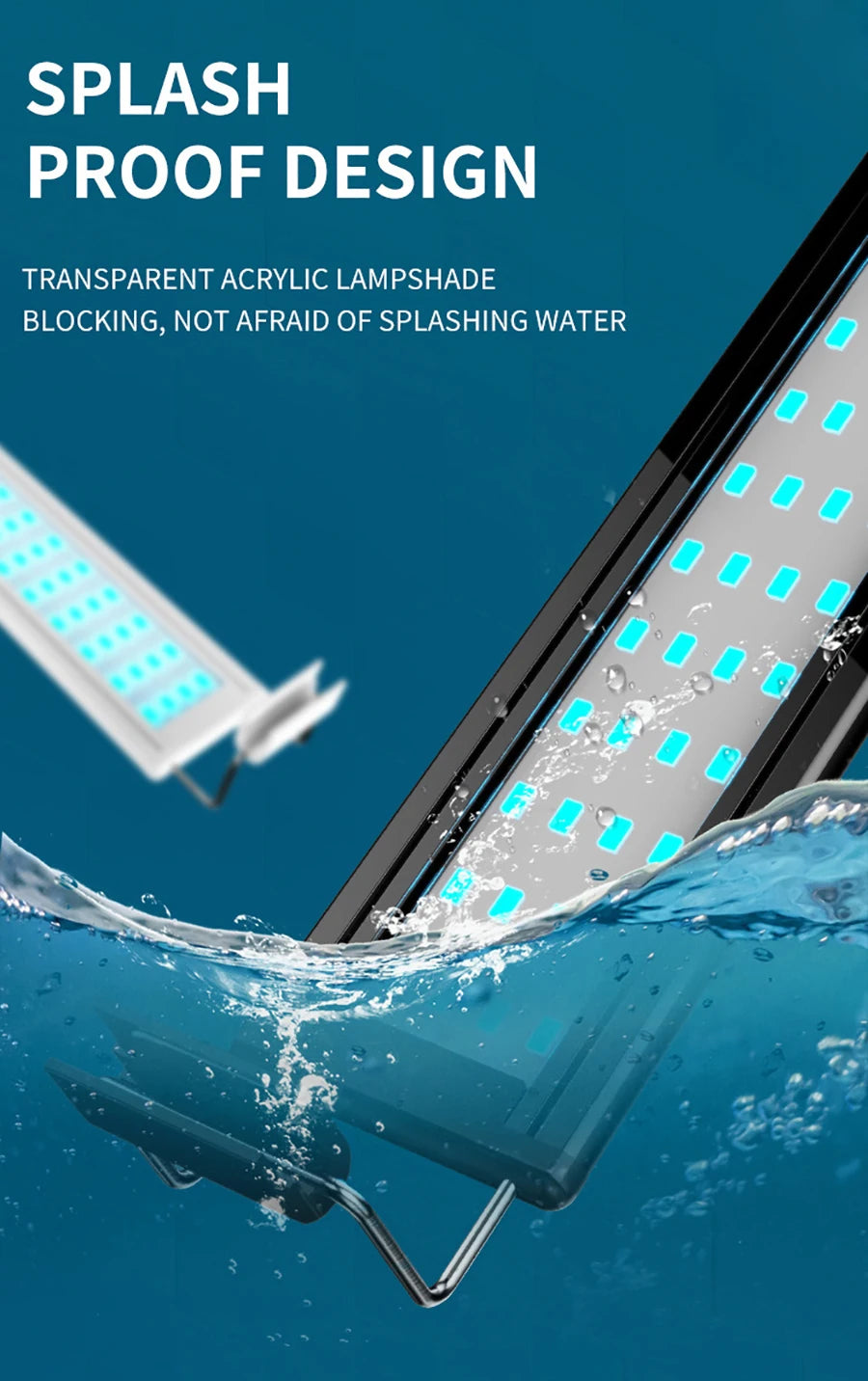 38cm 5W LED Aquarium Light For Plants