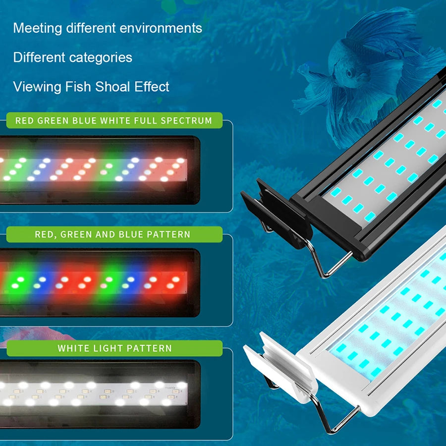 38cm 5W LED Aquarium Light For Plants