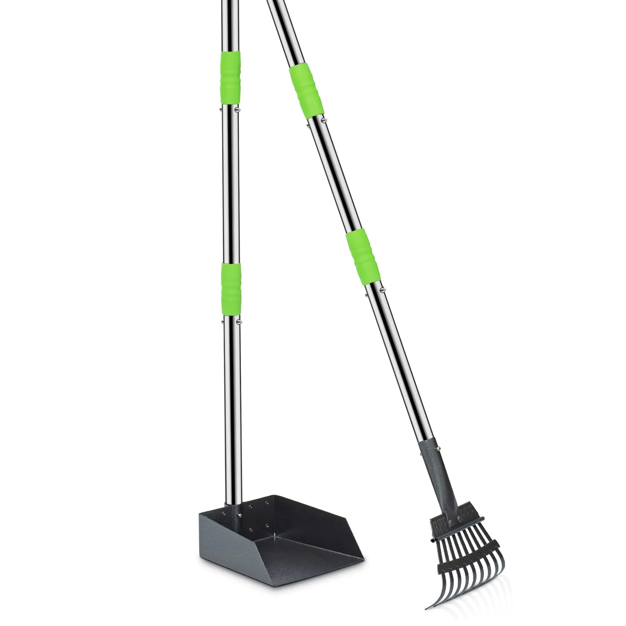 Dog Pooper Scooper Poop Tray and Rake