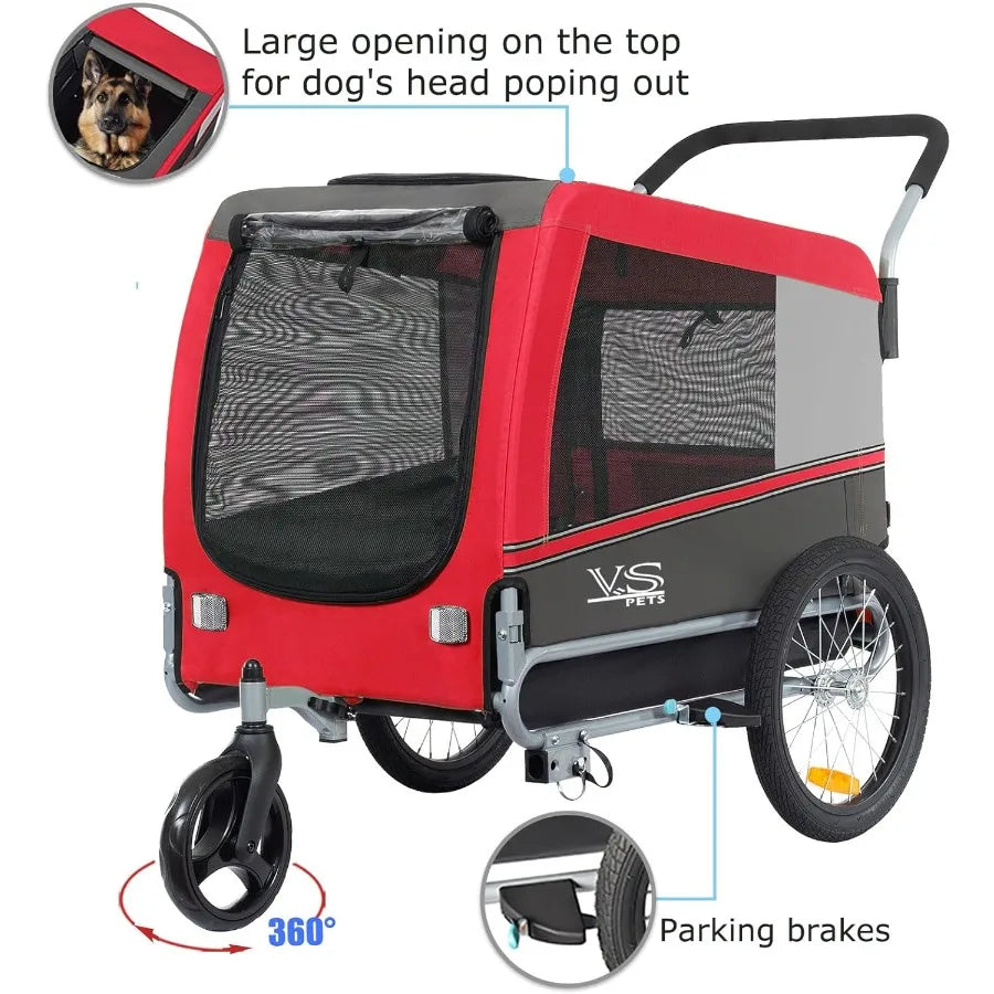 Bike Trailer for large and medium dogs