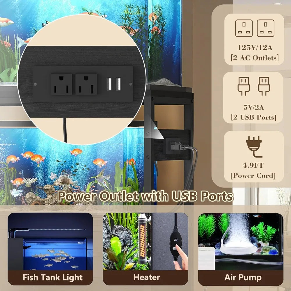 20-29 Gallon Fish Tank Stand, Aquarium Stand