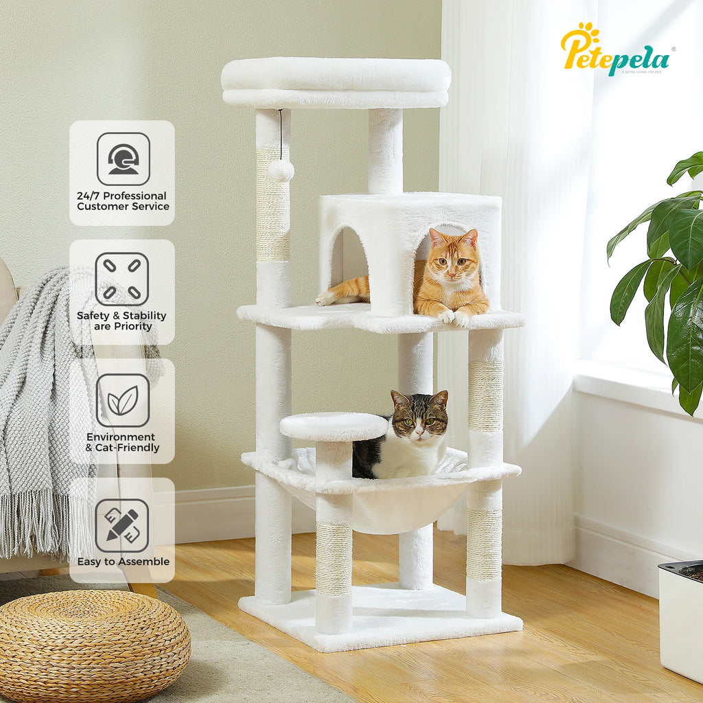 Cat Tree for Indoor Cats, 5-LevelTower