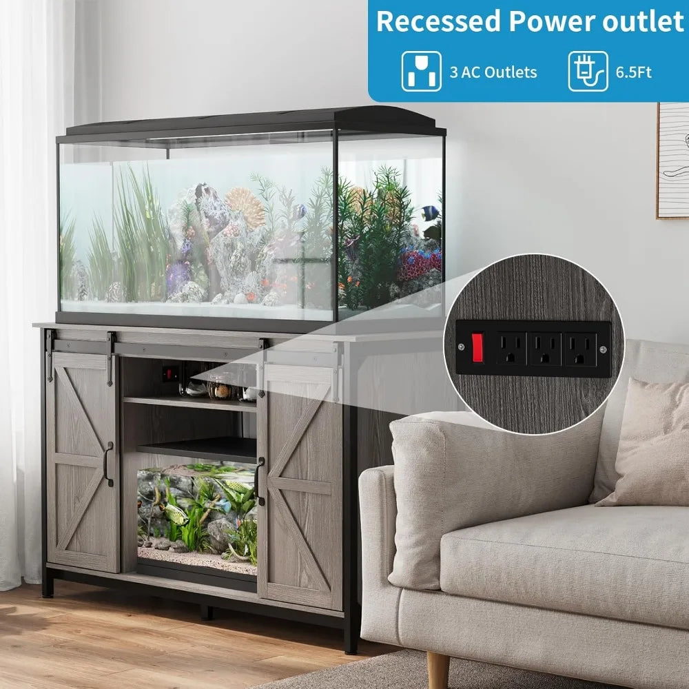 Farmhouse 55-75 Gallon Fish Tank Stand