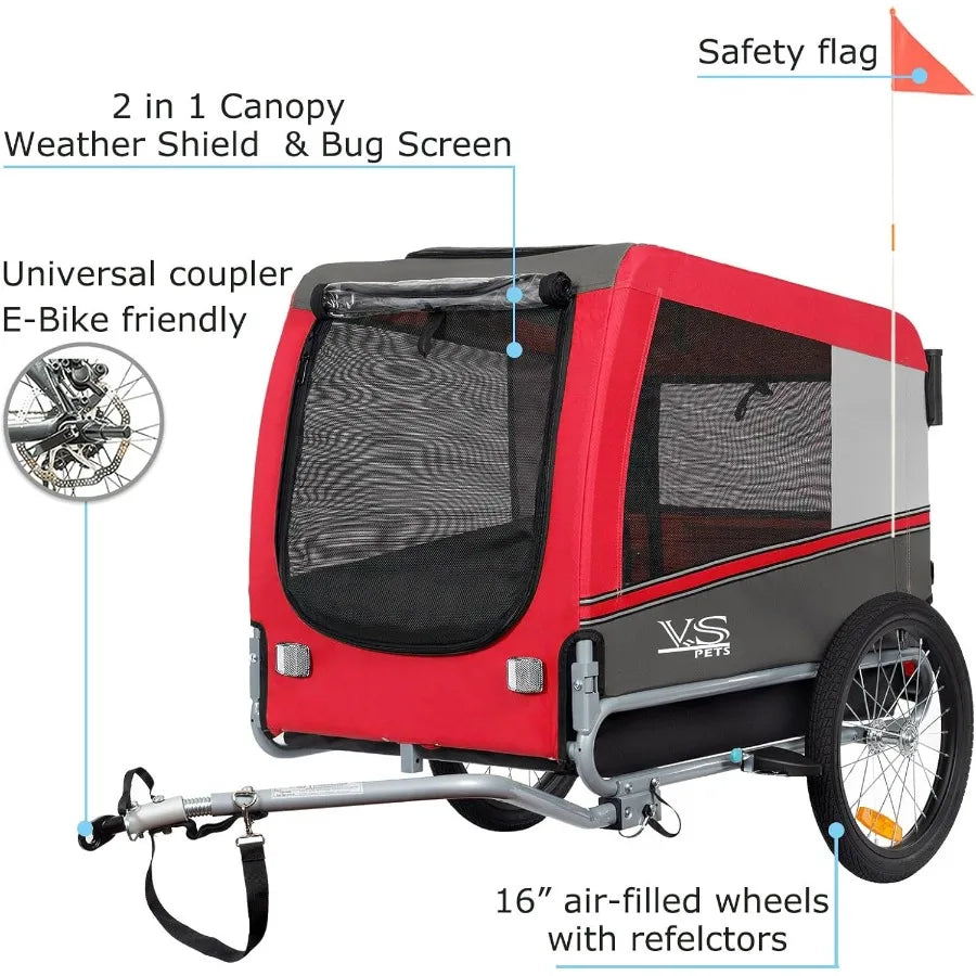 Bike Trailer for large and medium dogs