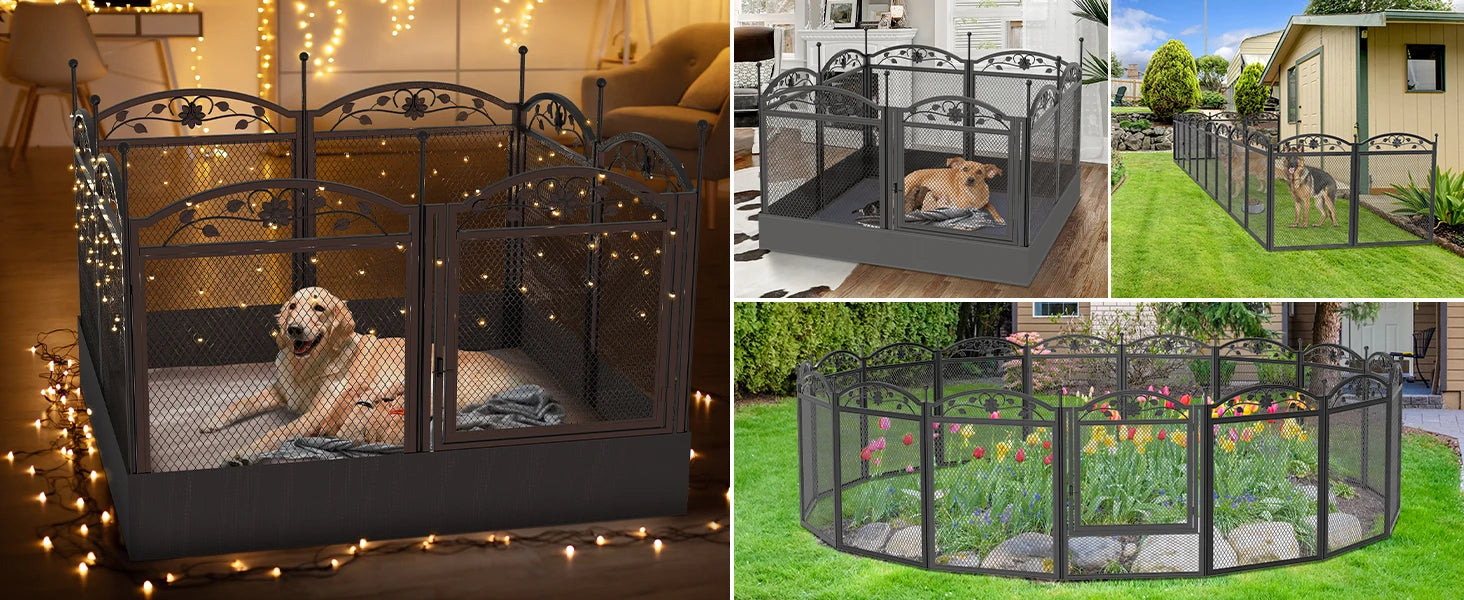 Heavy Duty Large Dog Playpen Pet Exercise