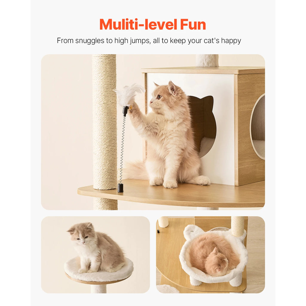 Large Cat Tree 68.9inch muti level