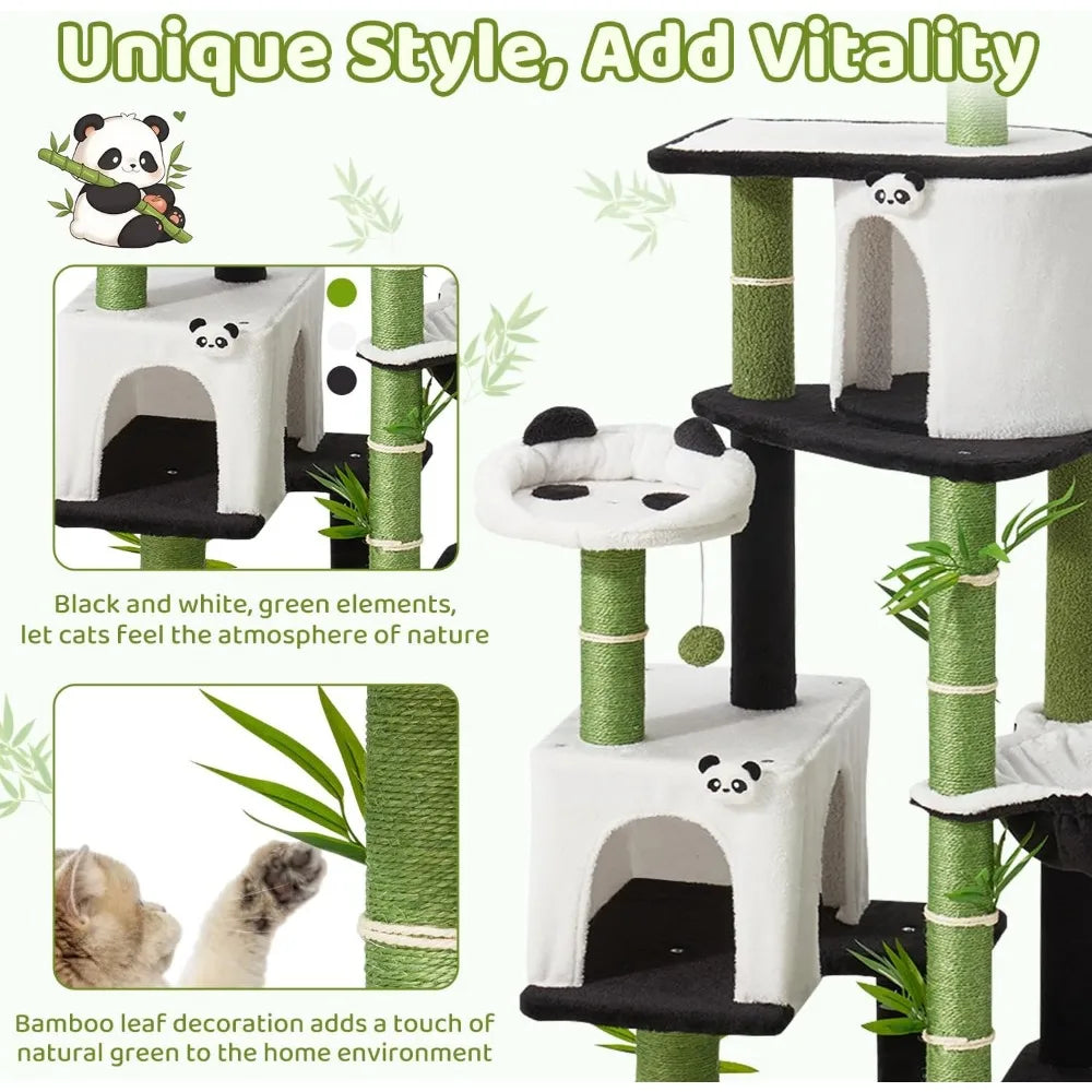 Indoor Cat Tower 71.3 Inches High