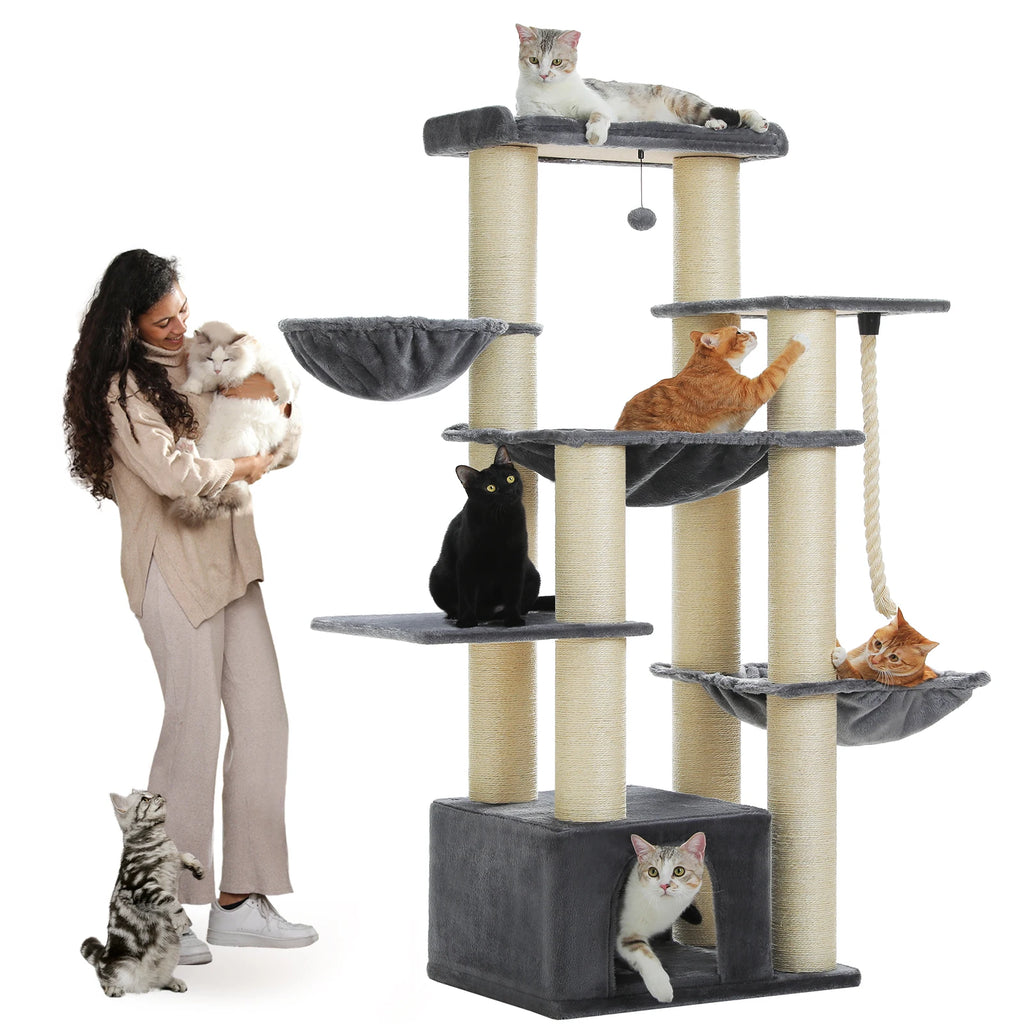 Large Cat Tree and Robust Cat Tower