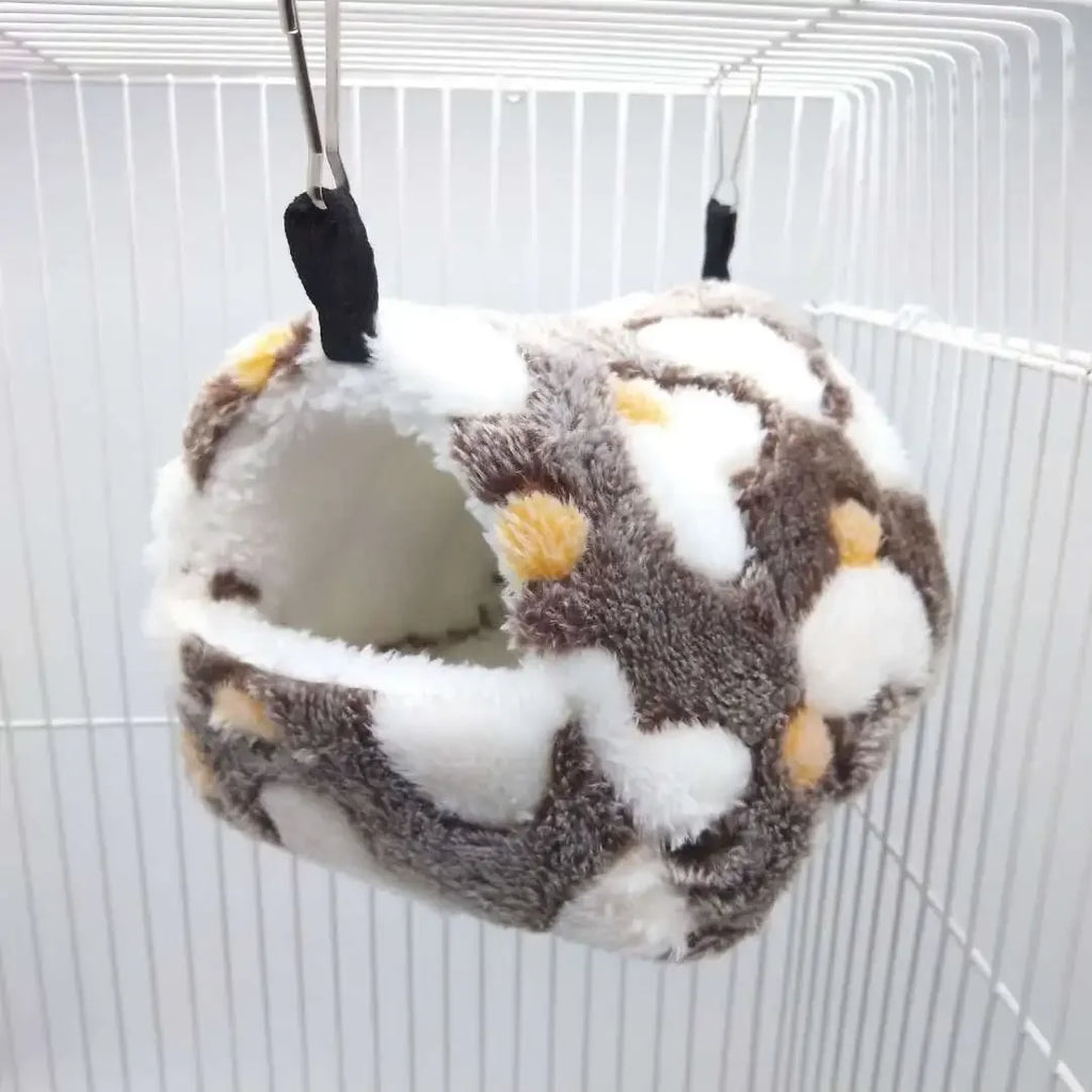Hamster House Winter Warm Soft Beds