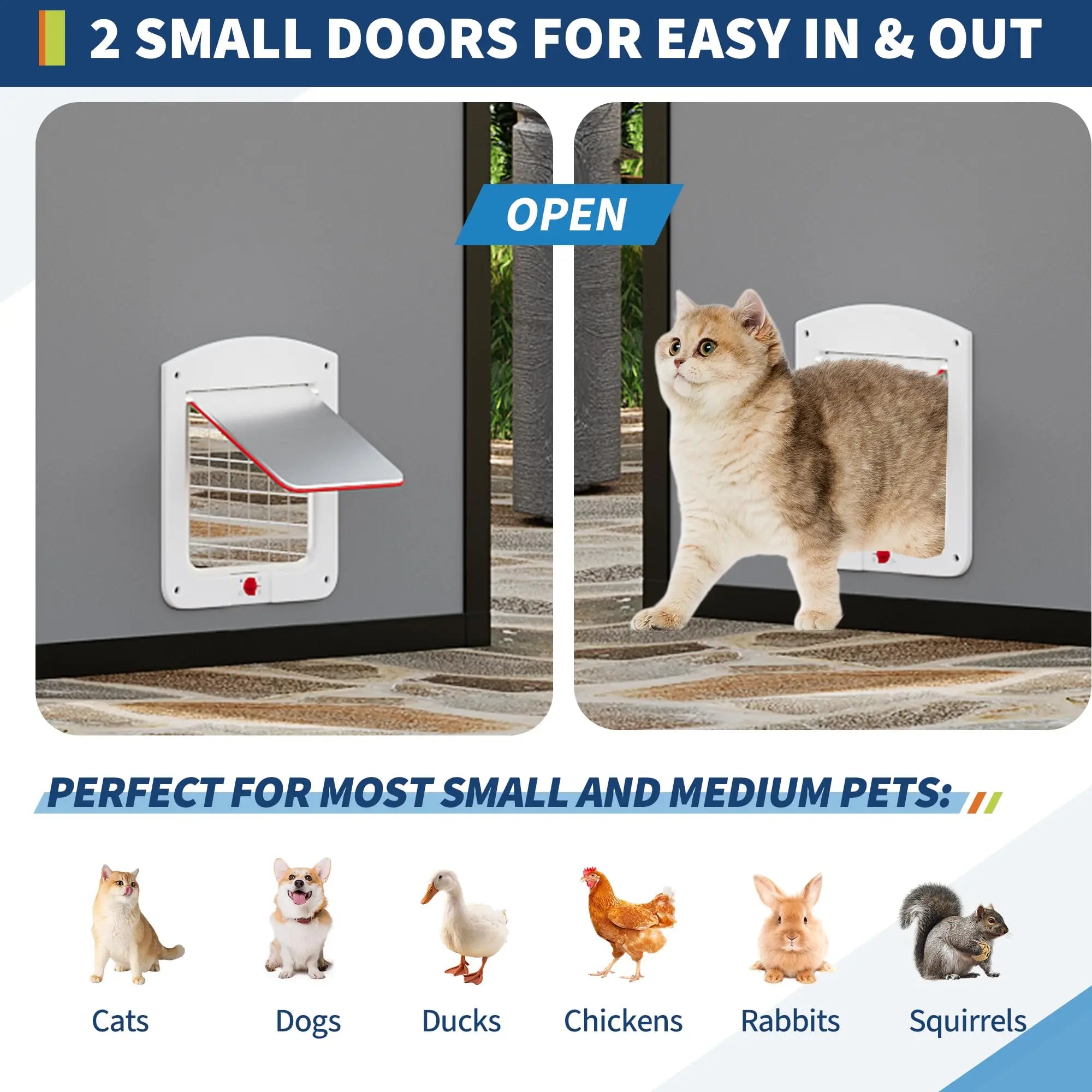 Extra Large Aluminum Outdoor  Enclosure For  Cats