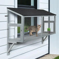 Cat Window Box Enclosure for Indoor Cats