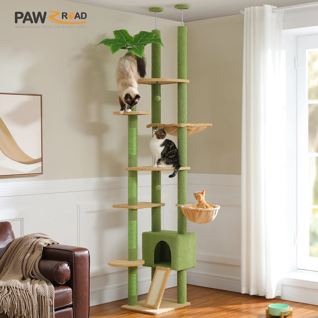 Floor to Ceiling Cat Tree\ scratch pad