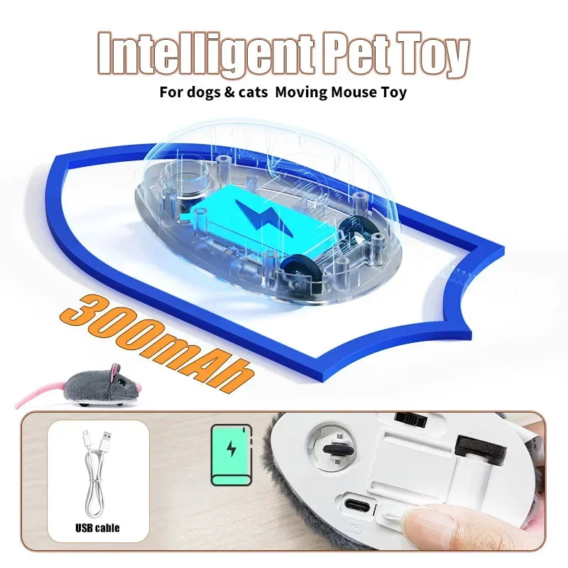 Electric Interactive Mouse Cat Toys