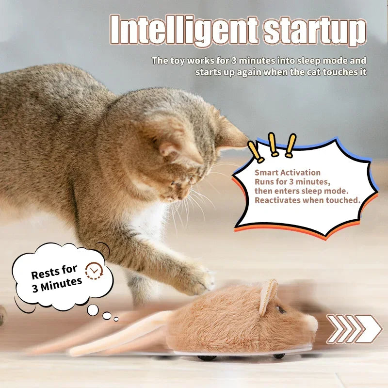 Electric Interactive Mouse Cat Toys