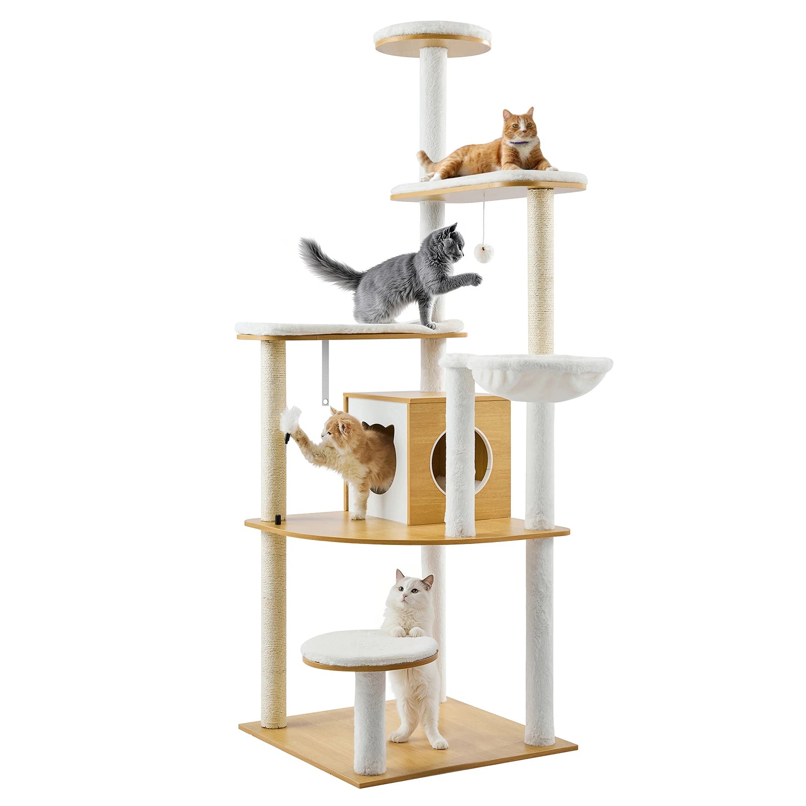Large Cat Tree 68.9inch muti level